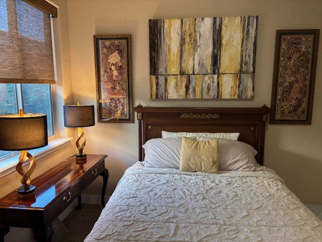 "White Horse Ridge II" displayed in an Arizona home.