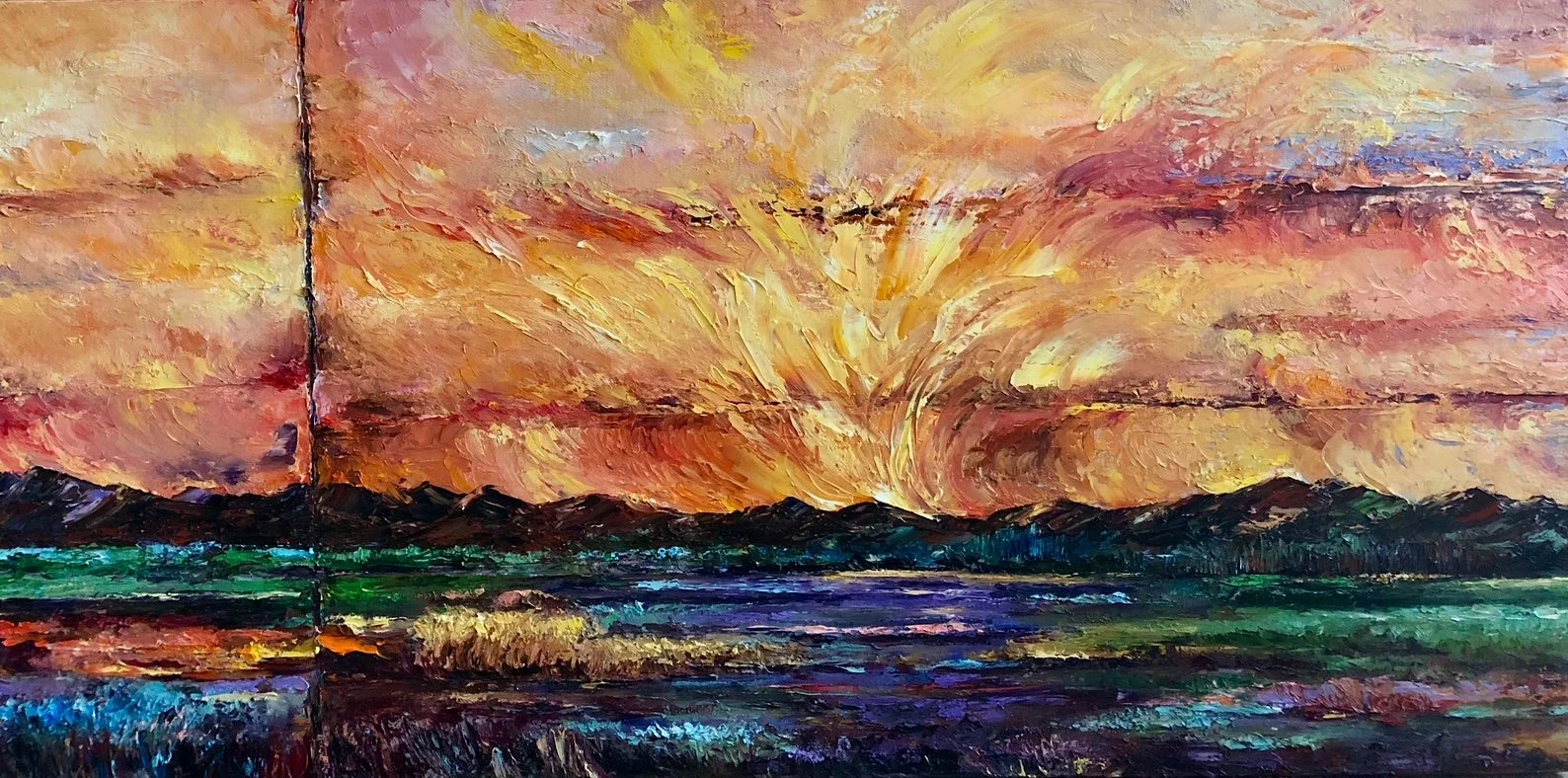 SOLD Rising 24X48