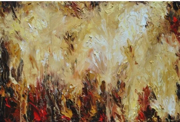 SOLD Stepping Through 24X36