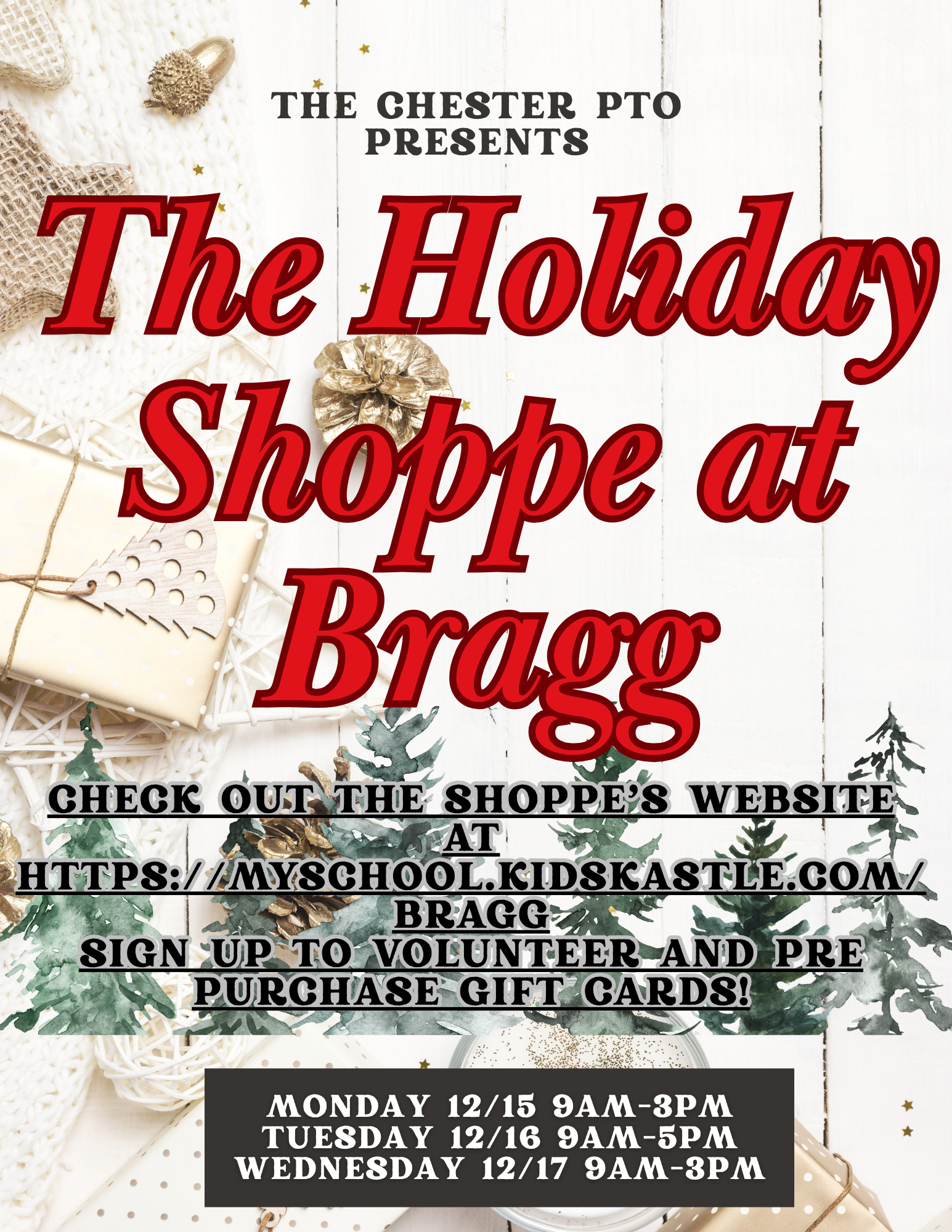 Holiday Shoppe at Bragg