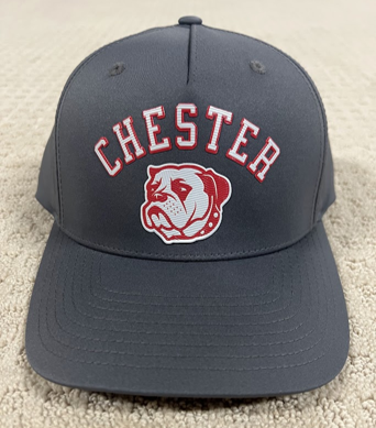 Chester Bulldogs Charcoal Gray Performance Hat (Adjustable)