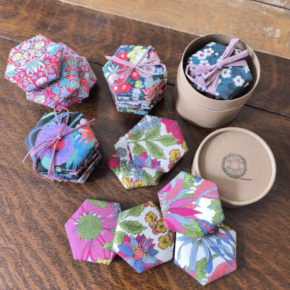 fabric covered pattern weights