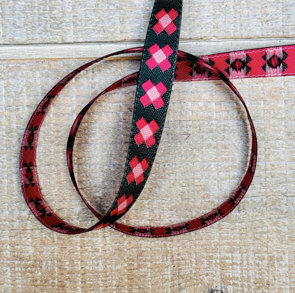 ribbon printed with scissors