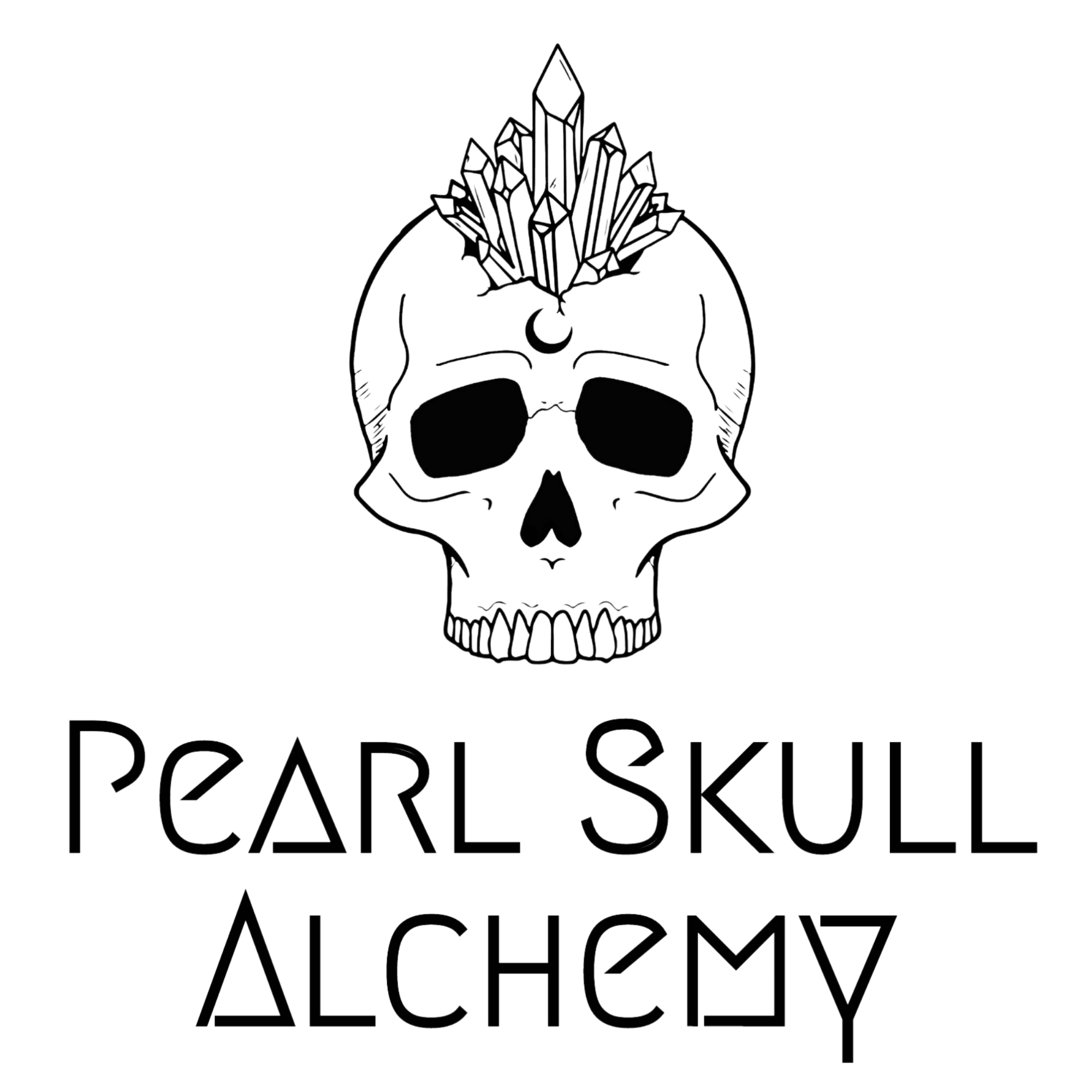 Pearl Skull Alchemy logo