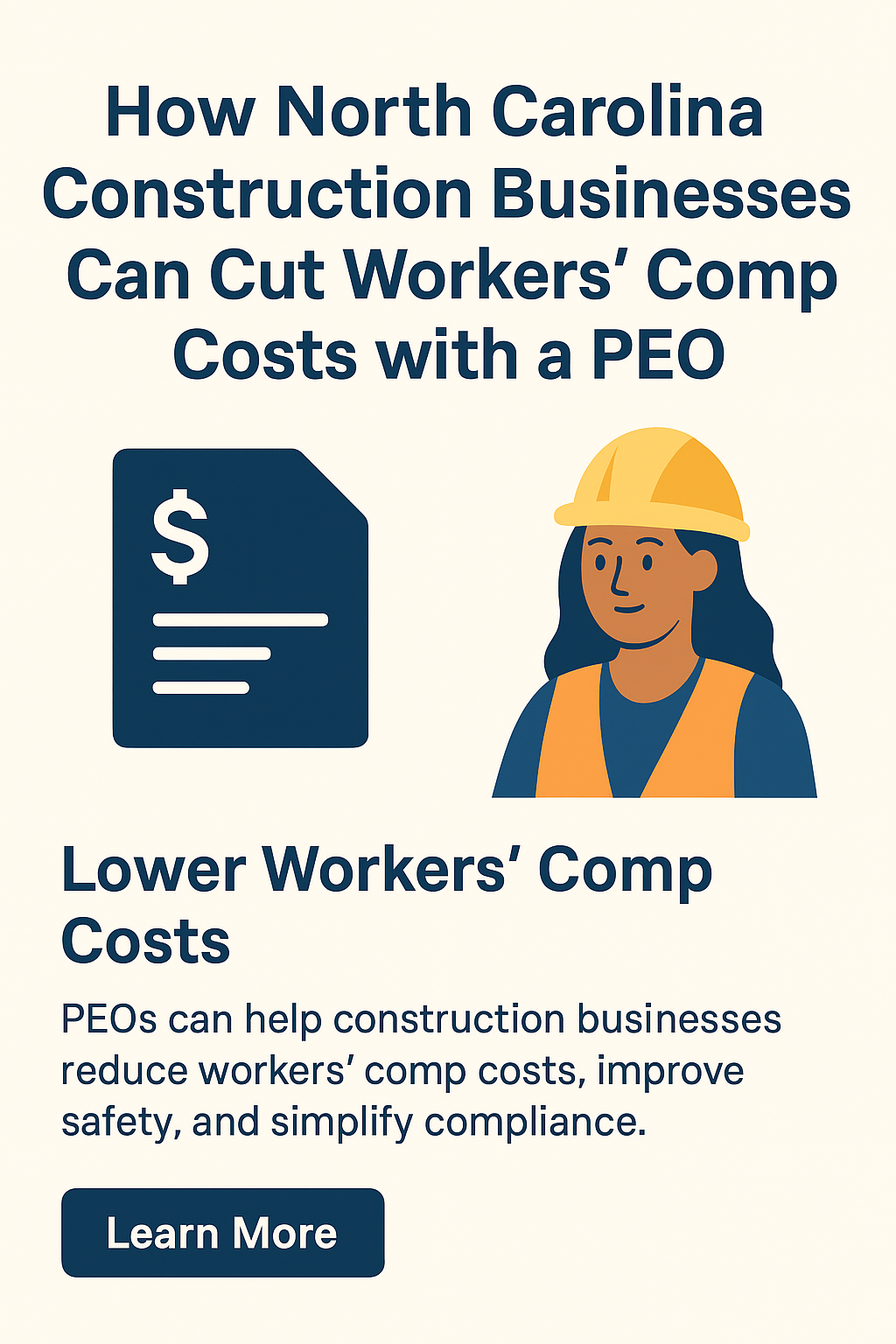 How North Carolina Construction Businesses Can Cut Workers’ Comp Costs with a PEO