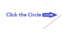 A white arrow pointing right with the text 'Click the Circle' and a blue arrow pointing right.