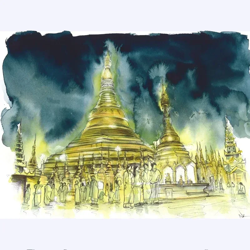 Pagode Shwedagon Centre