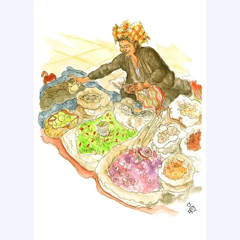 Petite Vendeuse du Lac Inle