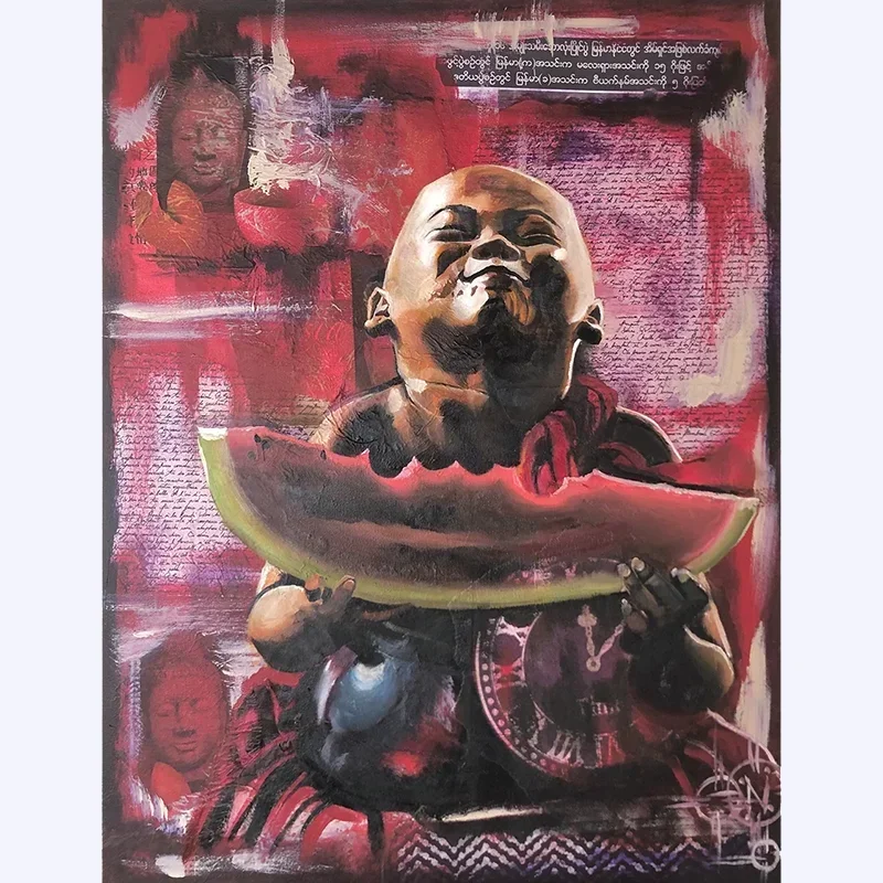 Petit Moine à la Pastèque