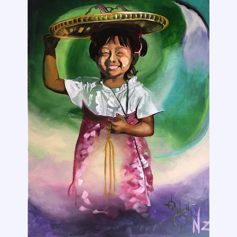 Petite Vendeuse Birmane