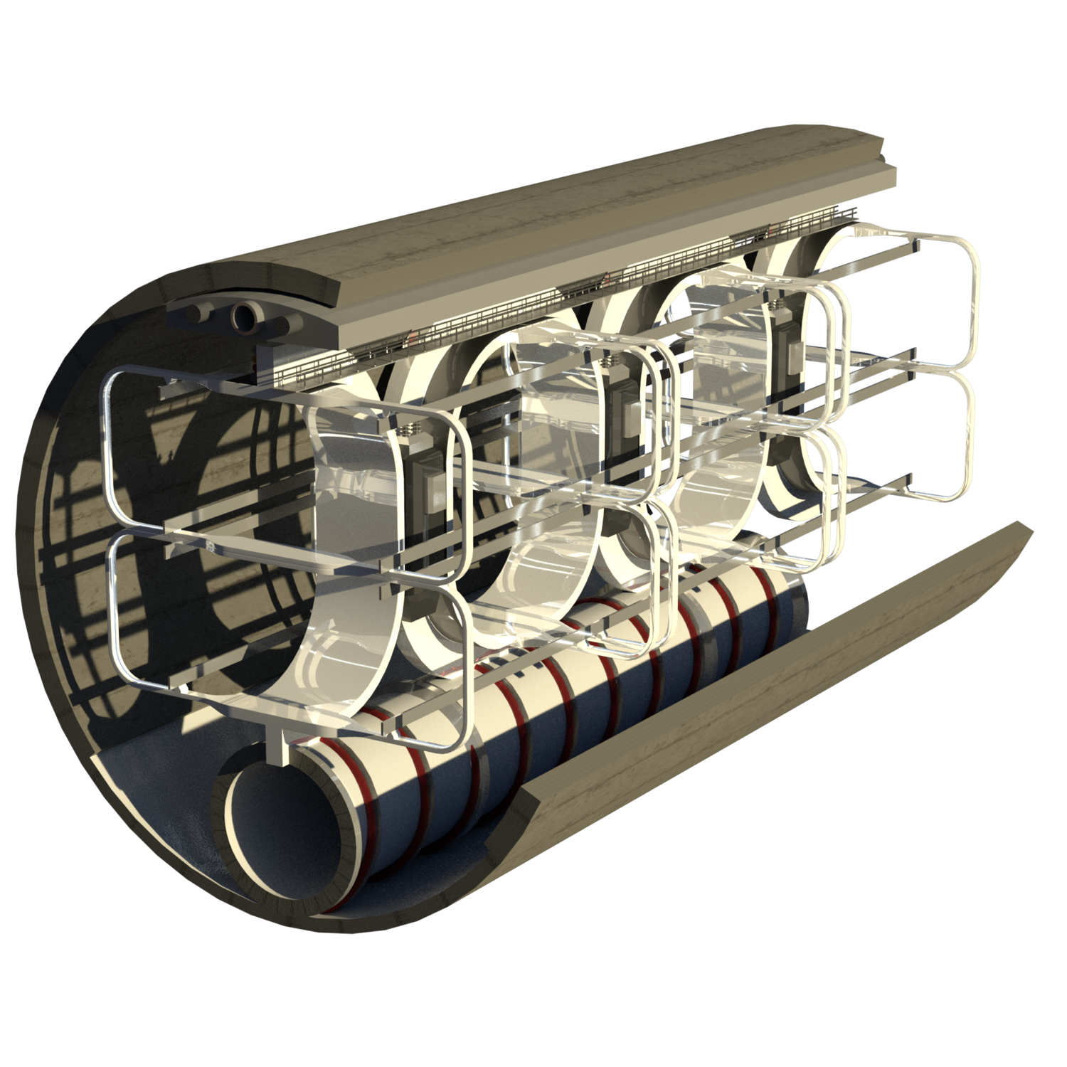 Underground infrastructure spine