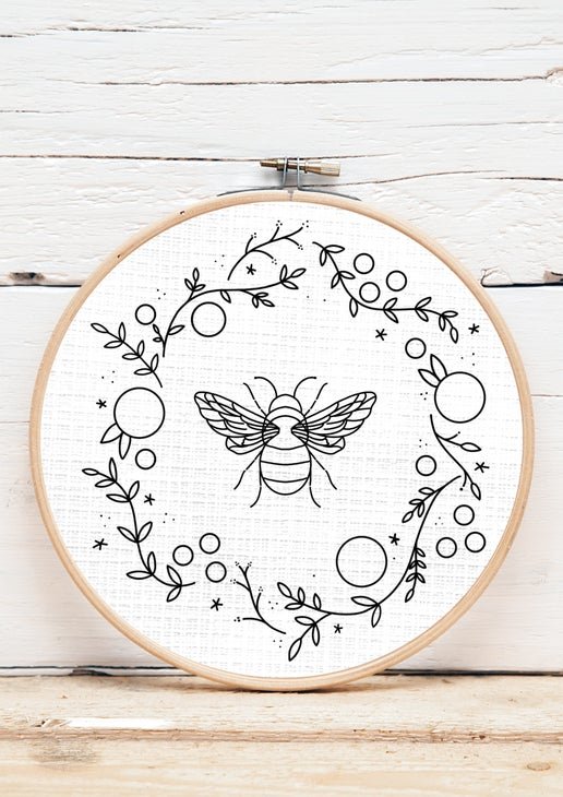 Bee Pattern Pack - Digital Download