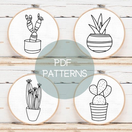 Cacti Pattern Pack - Digital Download