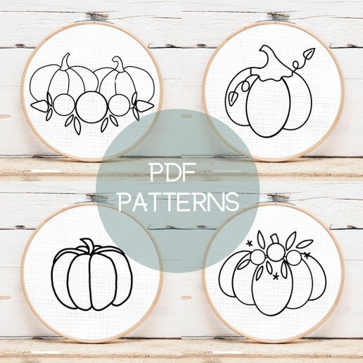 Pumpkin Patches Pattern Pack - Digital Download