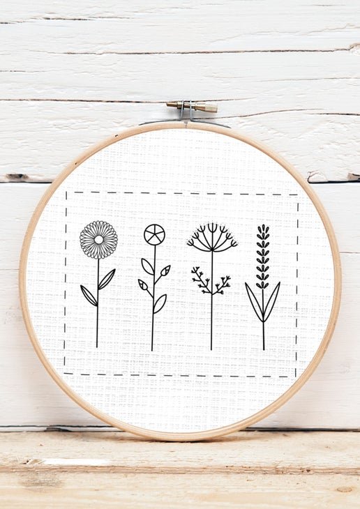Wildflower Pattern Pack - Digital Download