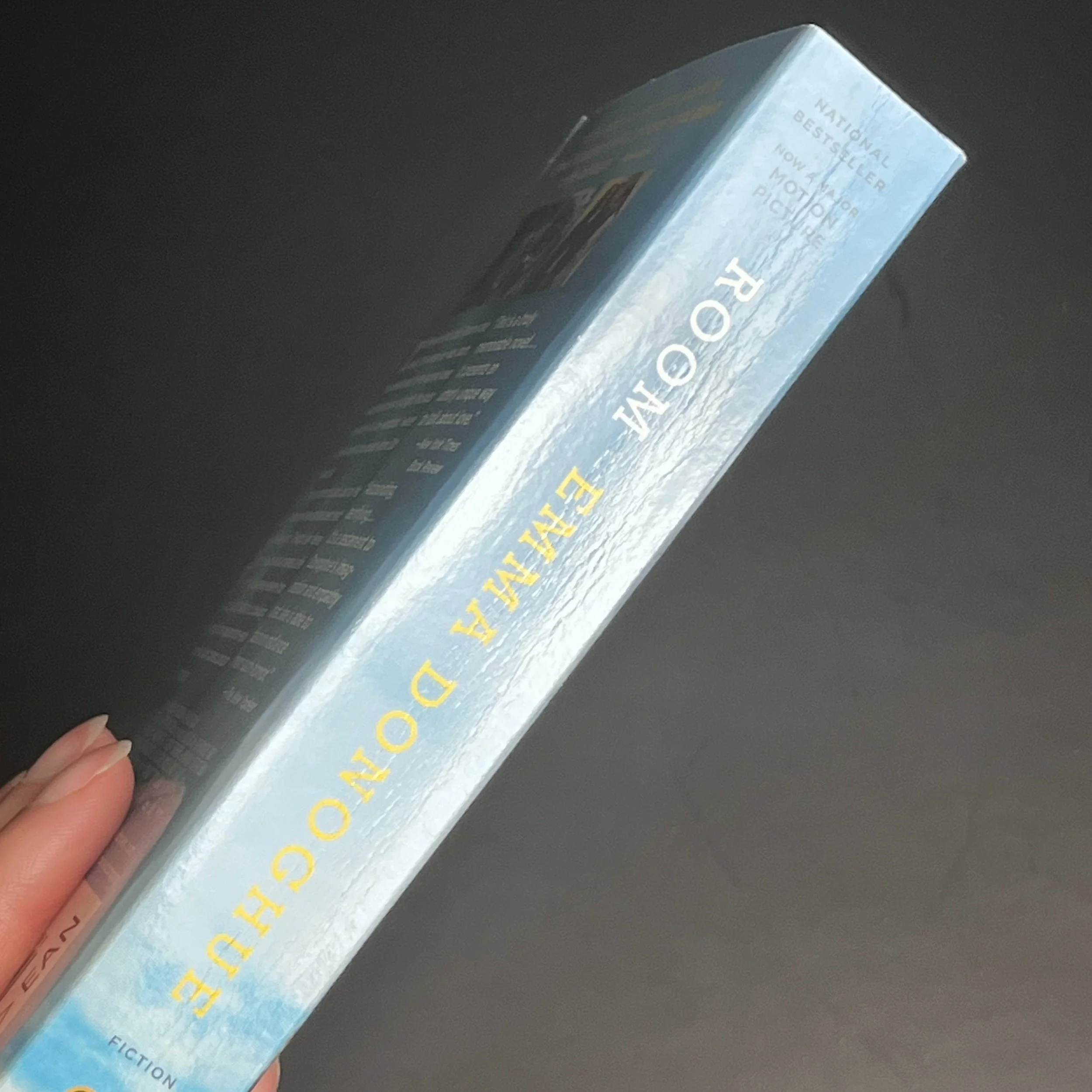 Creasing on the spine.