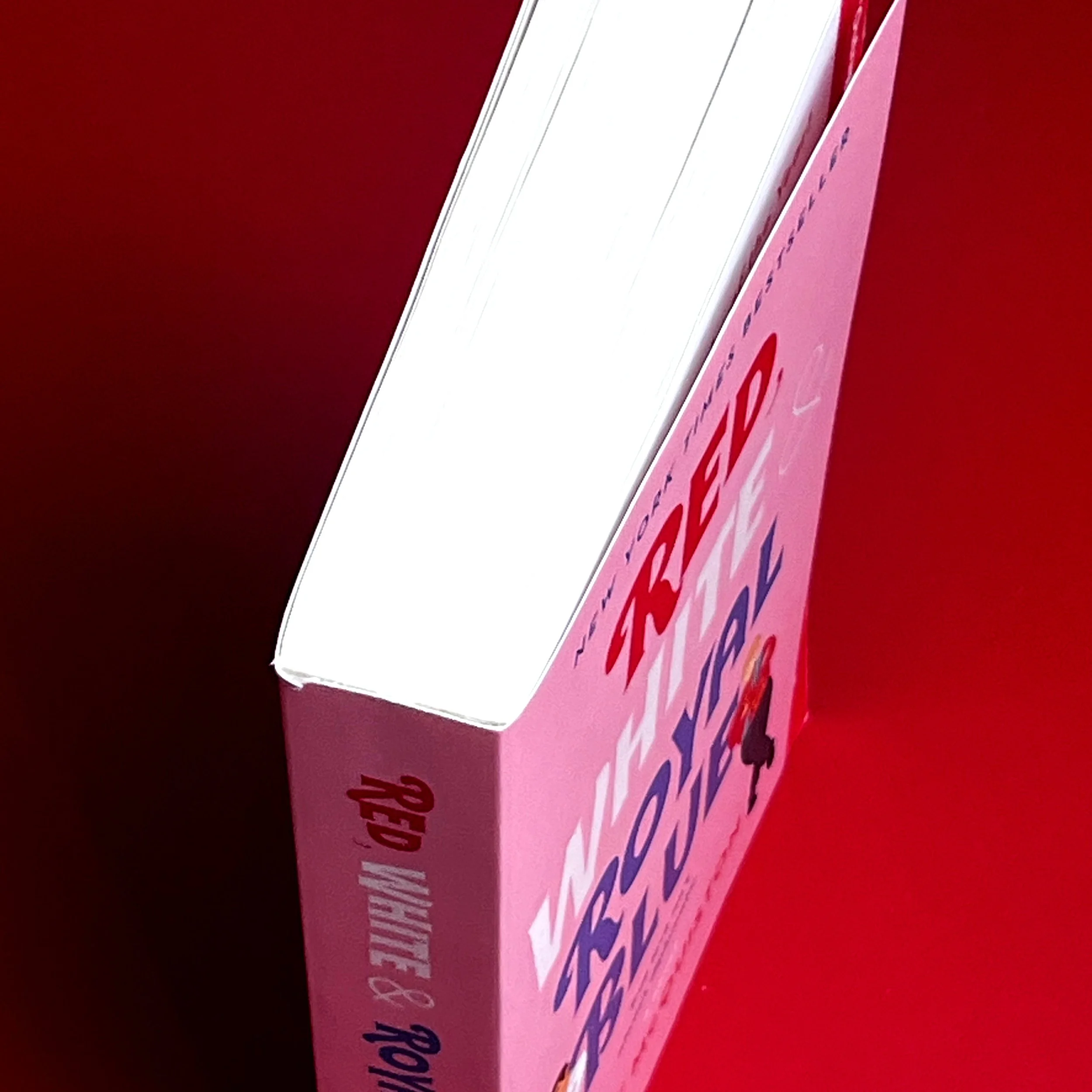 Very minor dip defect at the top of the spine.