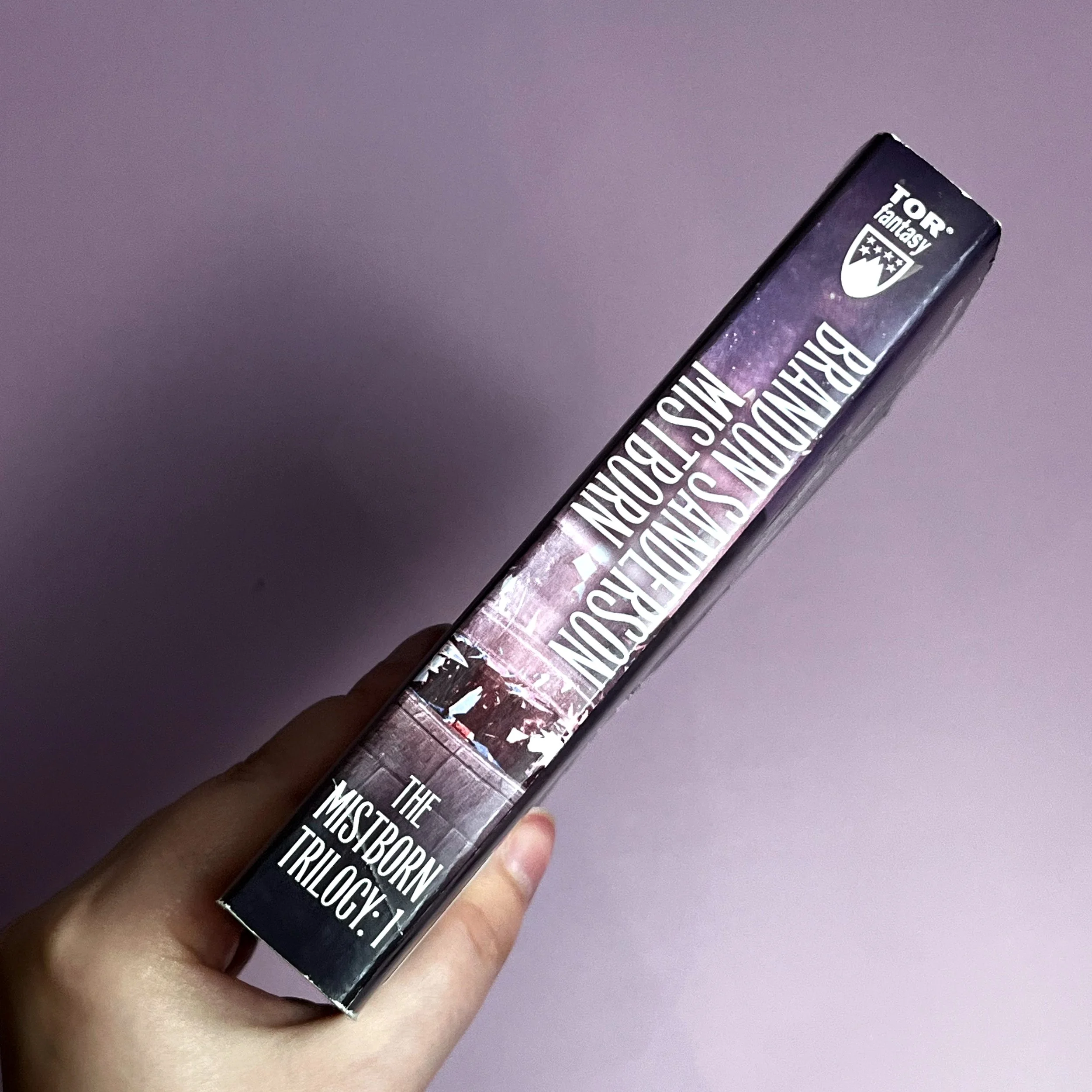 Mild cracking on the spine.