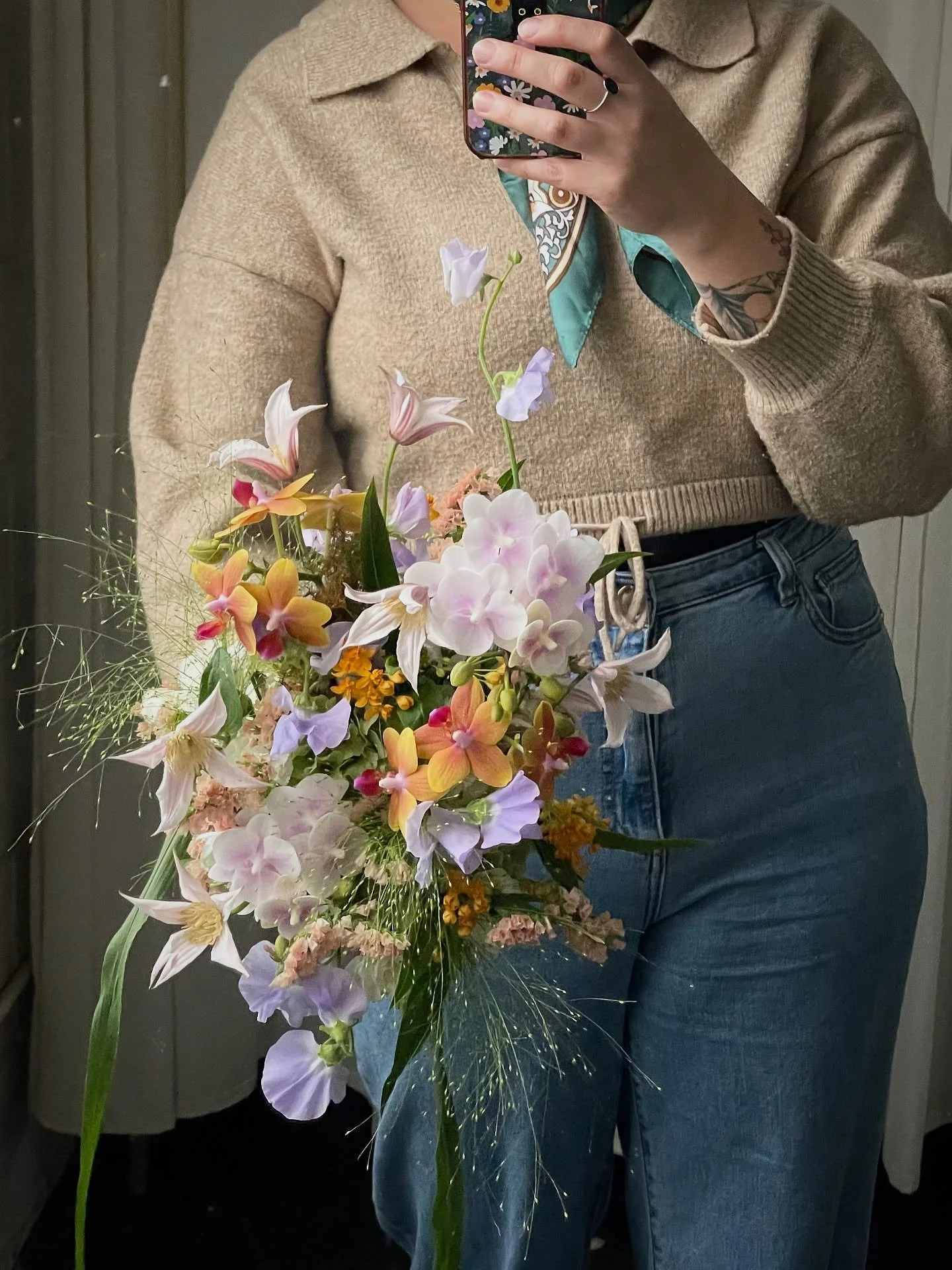 Cutie bouquet for Sabrina 🫧🌿✨