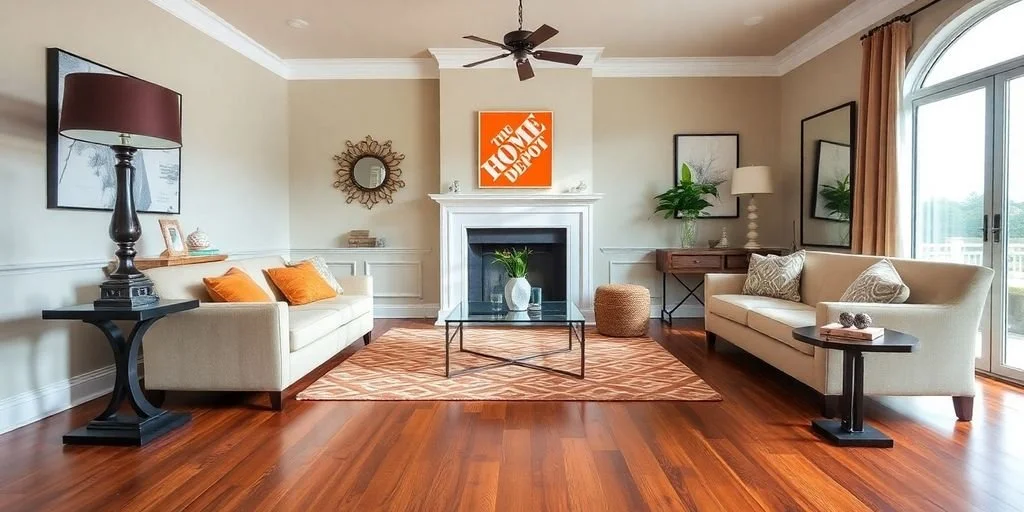 Solid hardwood flooring options at Home Depot