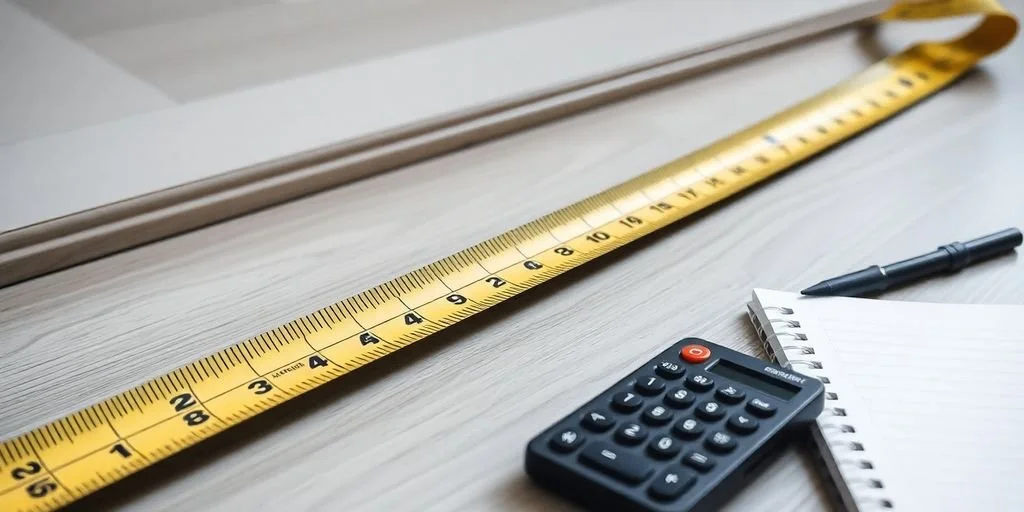 Measuring room dimensions for flooring project in Michiana