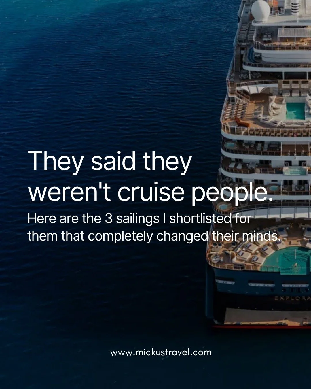 Luxury travel isn&rsquo;t about checking a box or booking what looks good online. It&rsquo;s about how the trip actually feels.

That moment you arrive, take a deep breath, and think&hellip; this is exactly what I needed.

I plan trips that are built