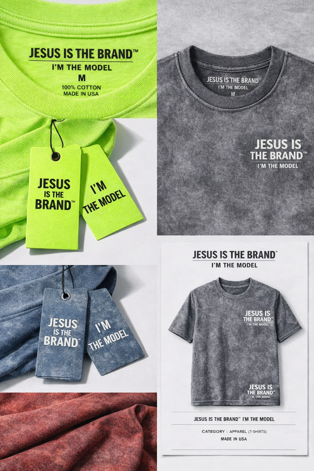 JESUS IS THE BRAND™, I’m the Model  (I'm the Model-Tee)