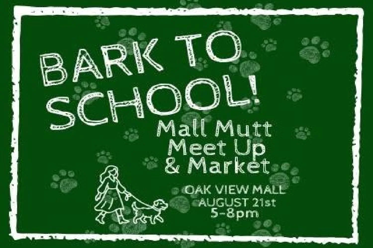 Bark 2 School! Mall Mutt Meet Up &amp; Market