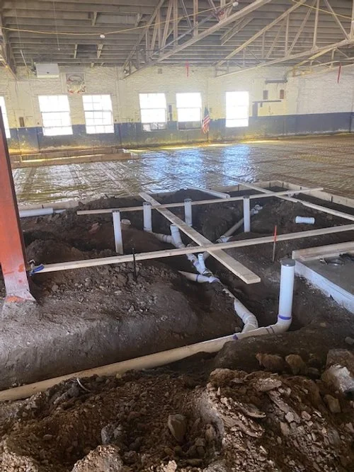 Under Floor Rough-In
