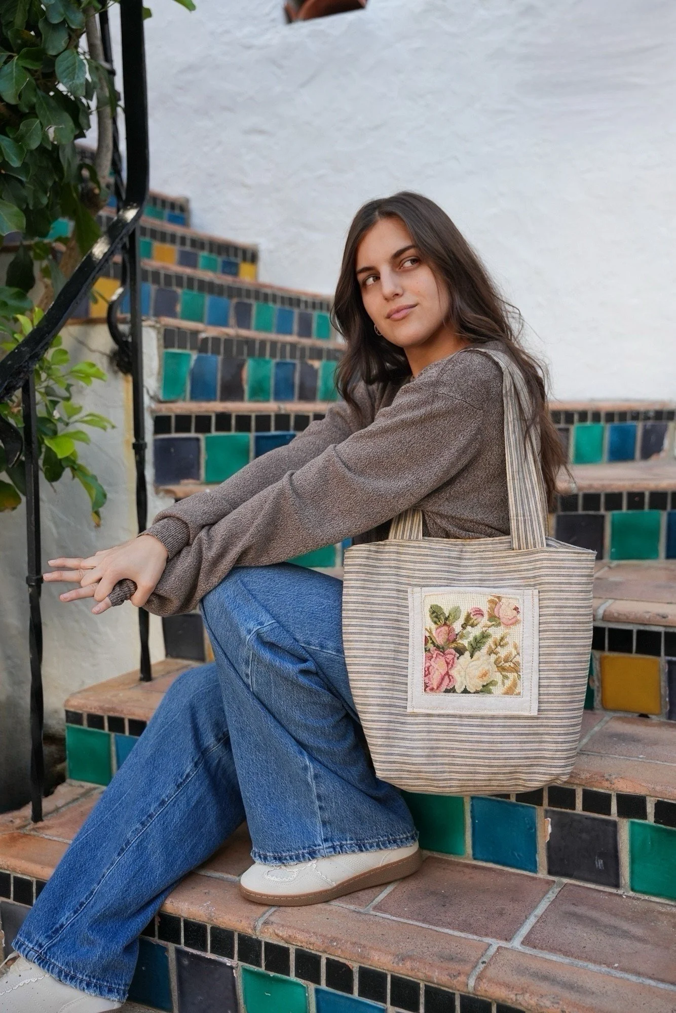 The Vintage Bloom Tote