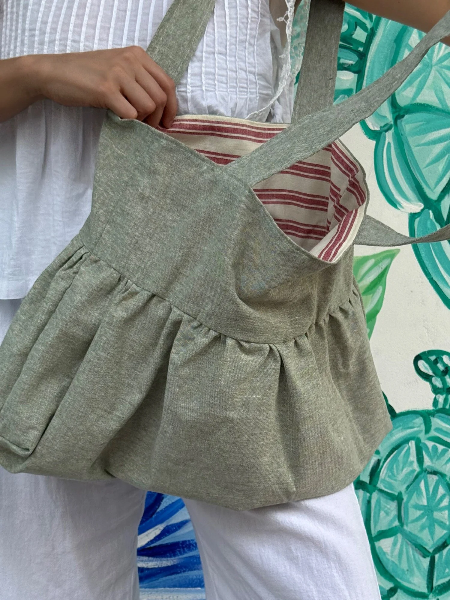 Evergreen Market Tote