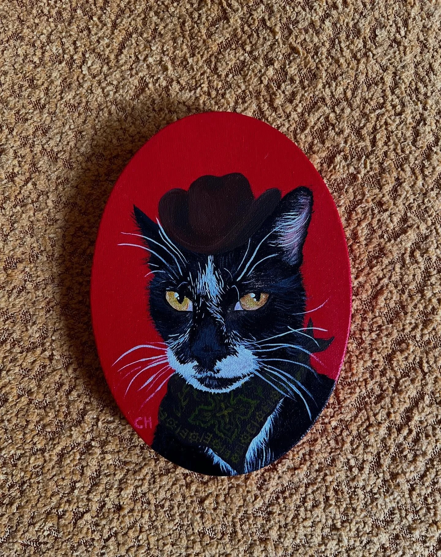 making art for one of your favorite artists &gt;&gt;&gt;&gt;&gt;&gt;&gt;&gt; ❤️ thank you malik! 🐈&zwj;⬛ @ak.tattooing
