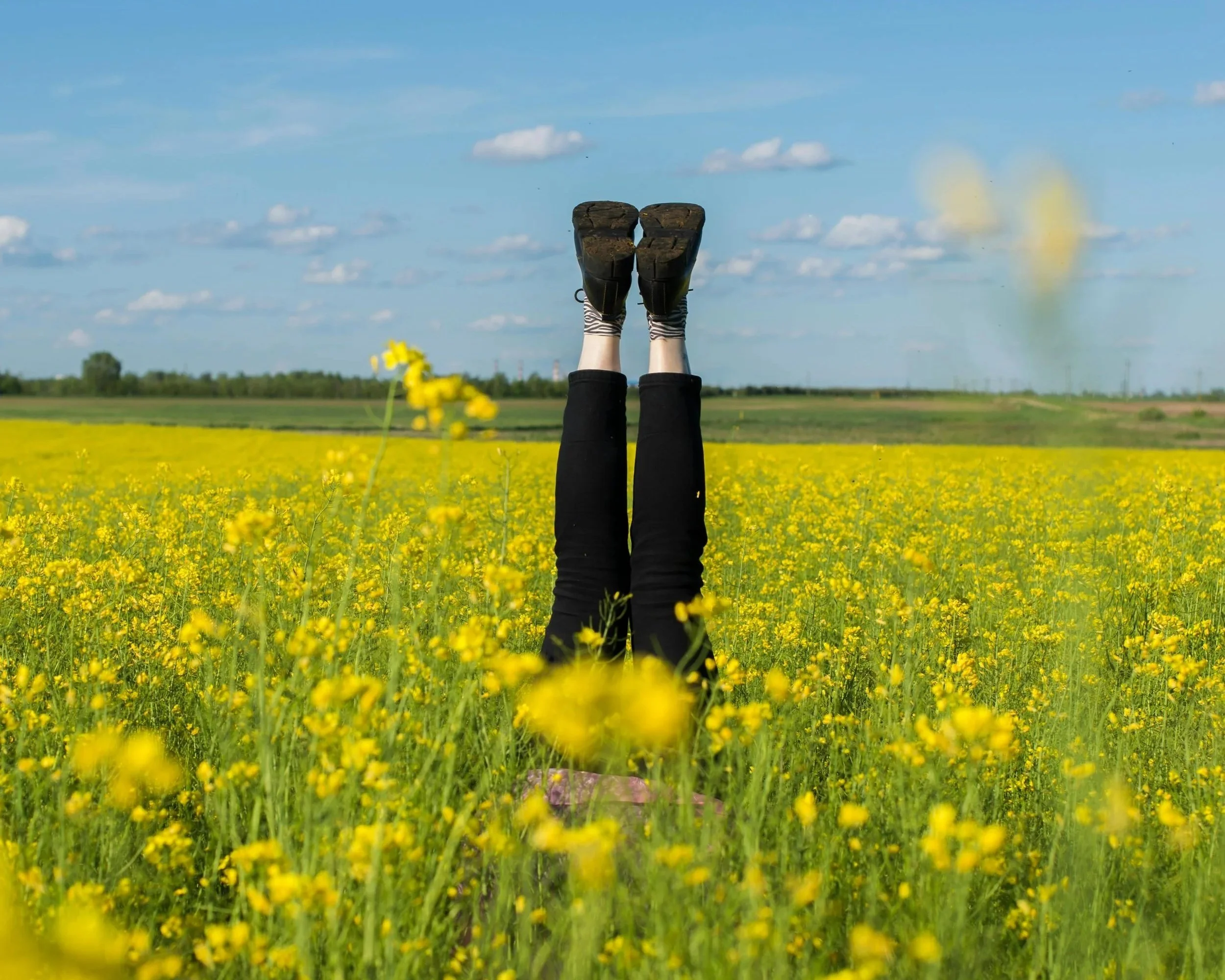 I thought about doing a handstand the other day