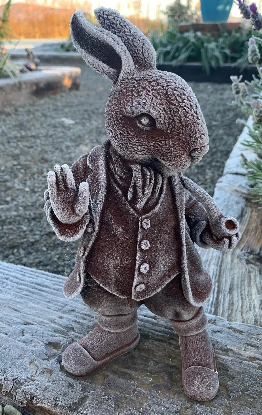 Mr Rabbit.  You shall not pass!