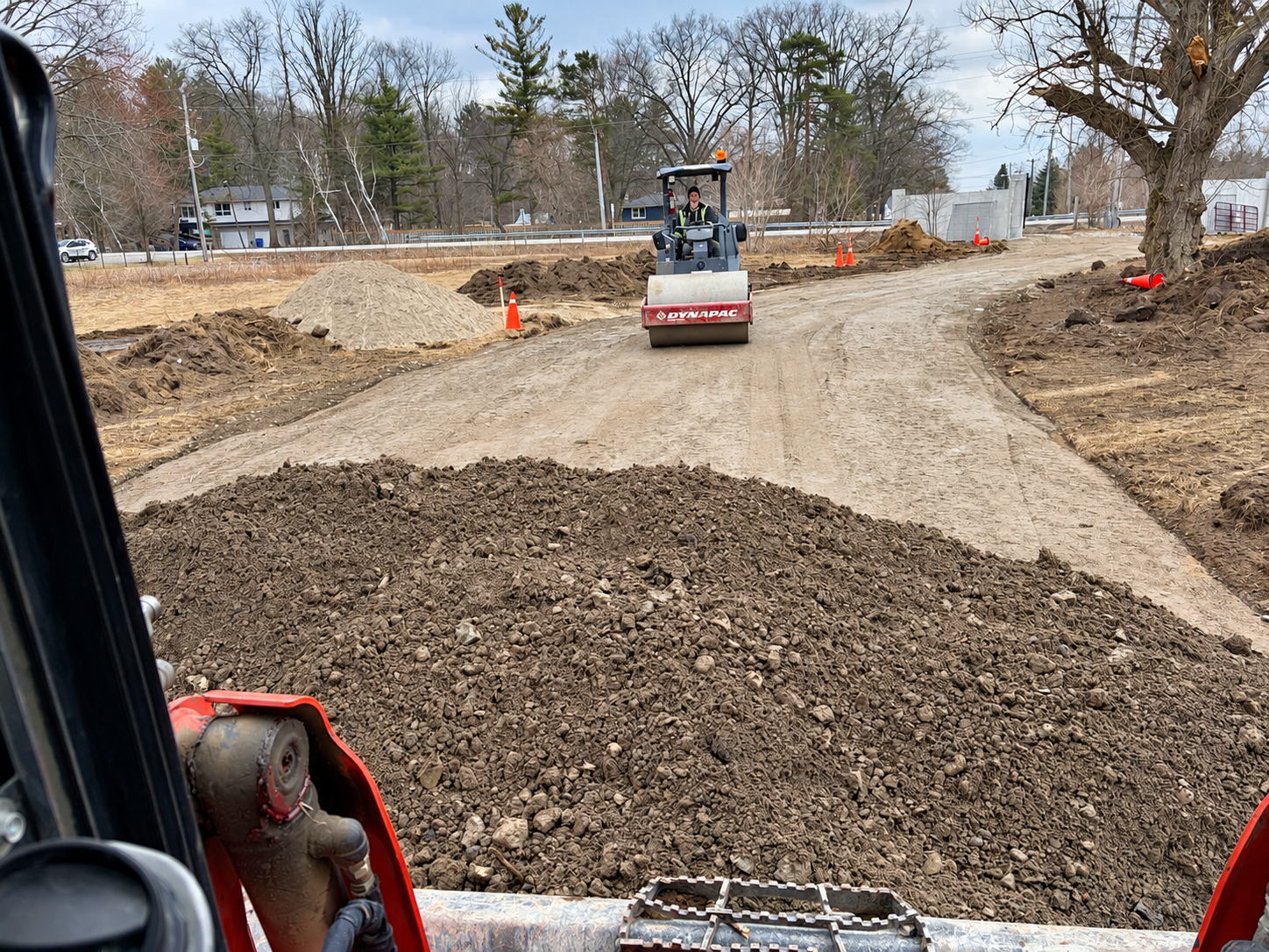 #roadbuild #customhome #custom