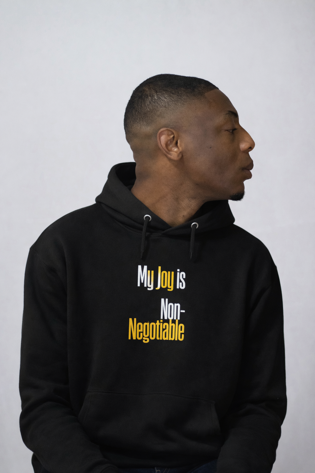 My Joy is Non-Negotiable – Oversized Heavyweight Hoodie