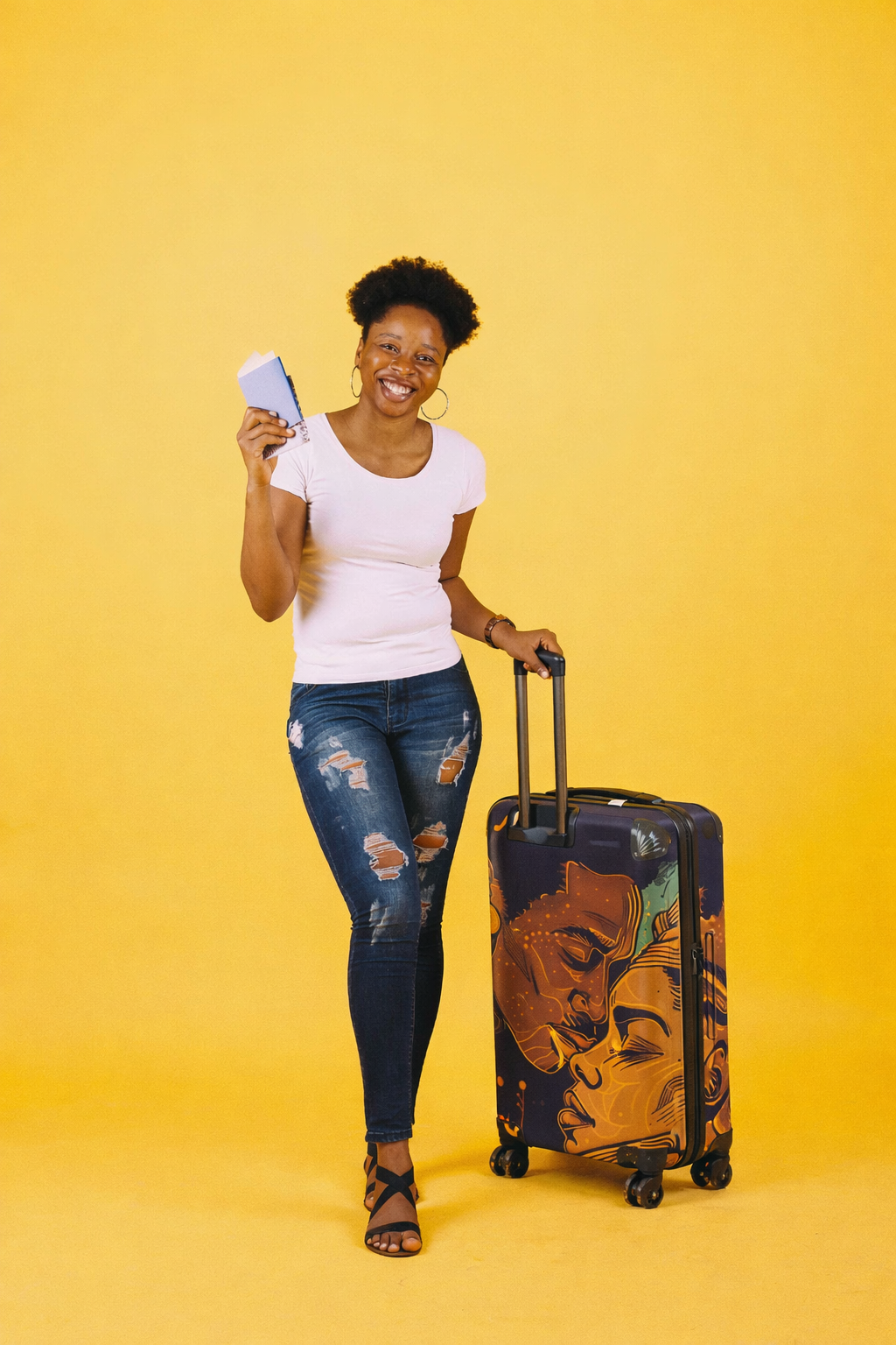 Passion Couple Hard-shell suitcase