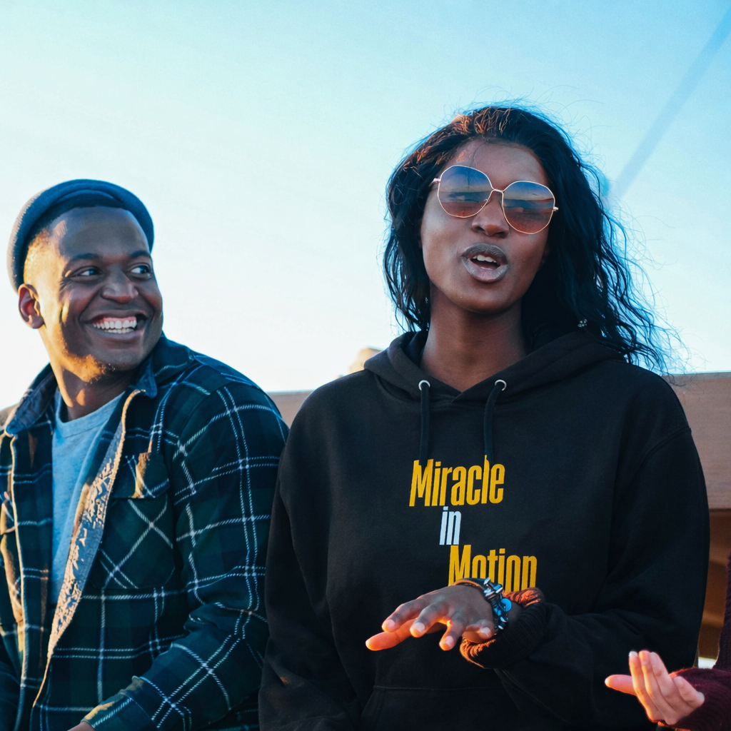 Miracle in Motion – Oversized Heavyweight Hoodie