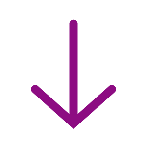 Purple downward arrow pointing at a black background.