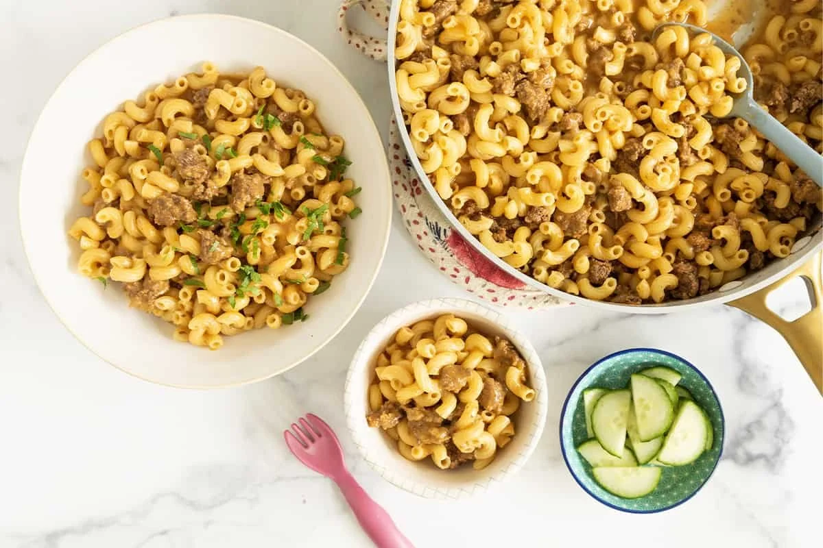 🍔 Hamburger Helper - A homemade, hearty favorite made the Yummy Belly way — packed with flavor, protein, and goodness (no mystery ingredients here!).