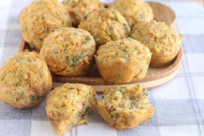🥕 Veggie Loaded Muffins - Soft, tasty muffins bursting with hidden veggies — a perfect snack that feels like a treat and fuels little bodies right.