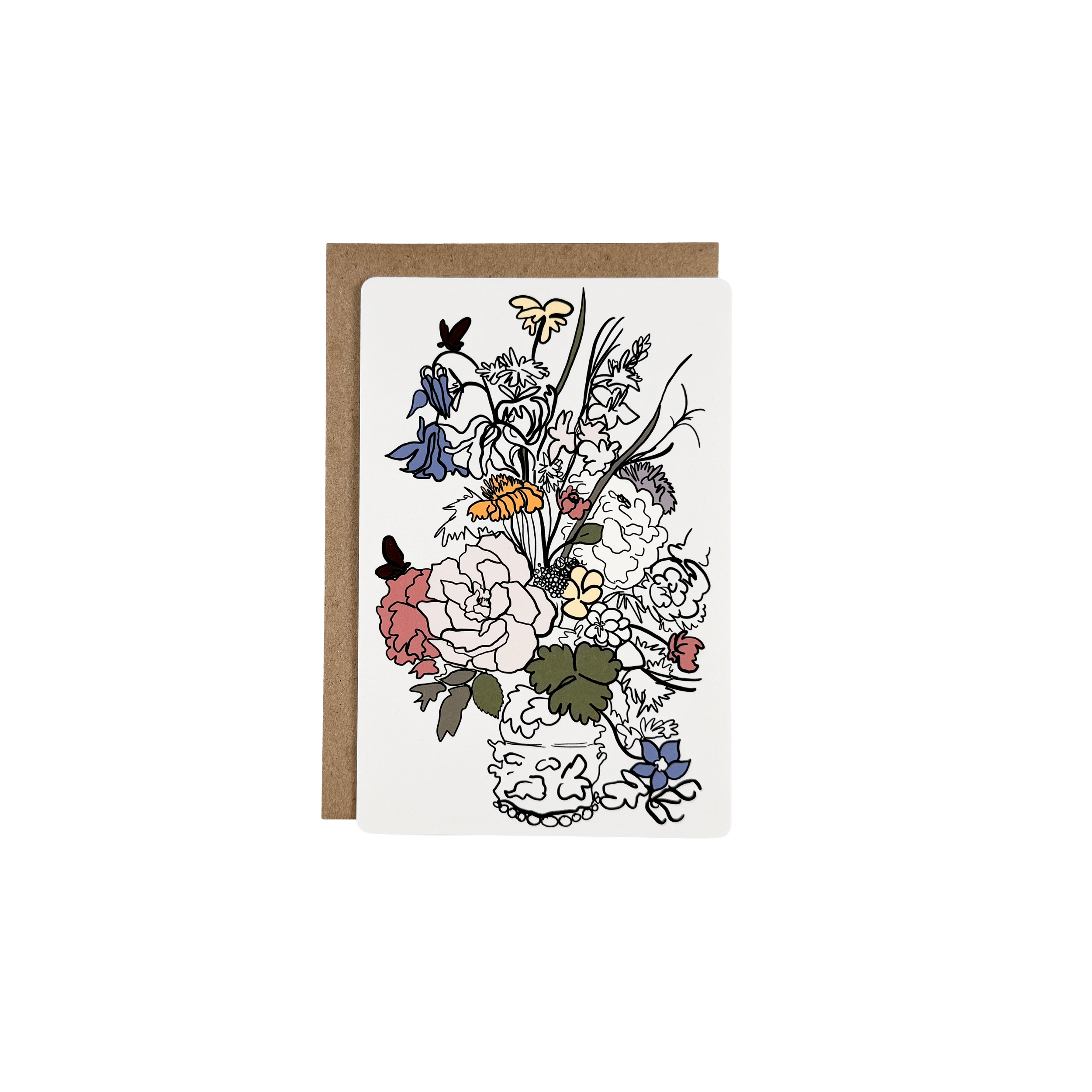 Dutch Floral VIII Notecard