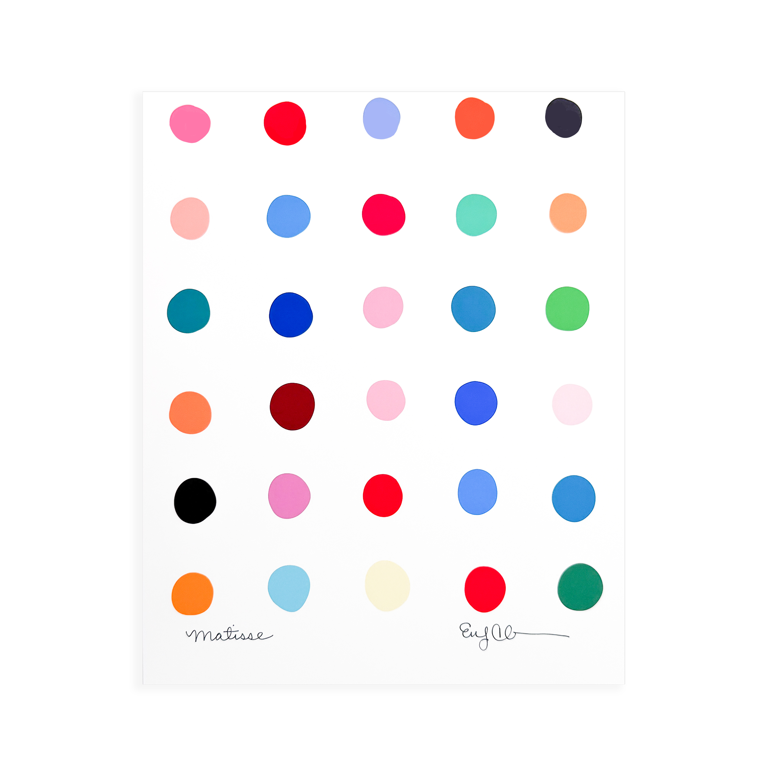 Matisse Palette Dots Print
