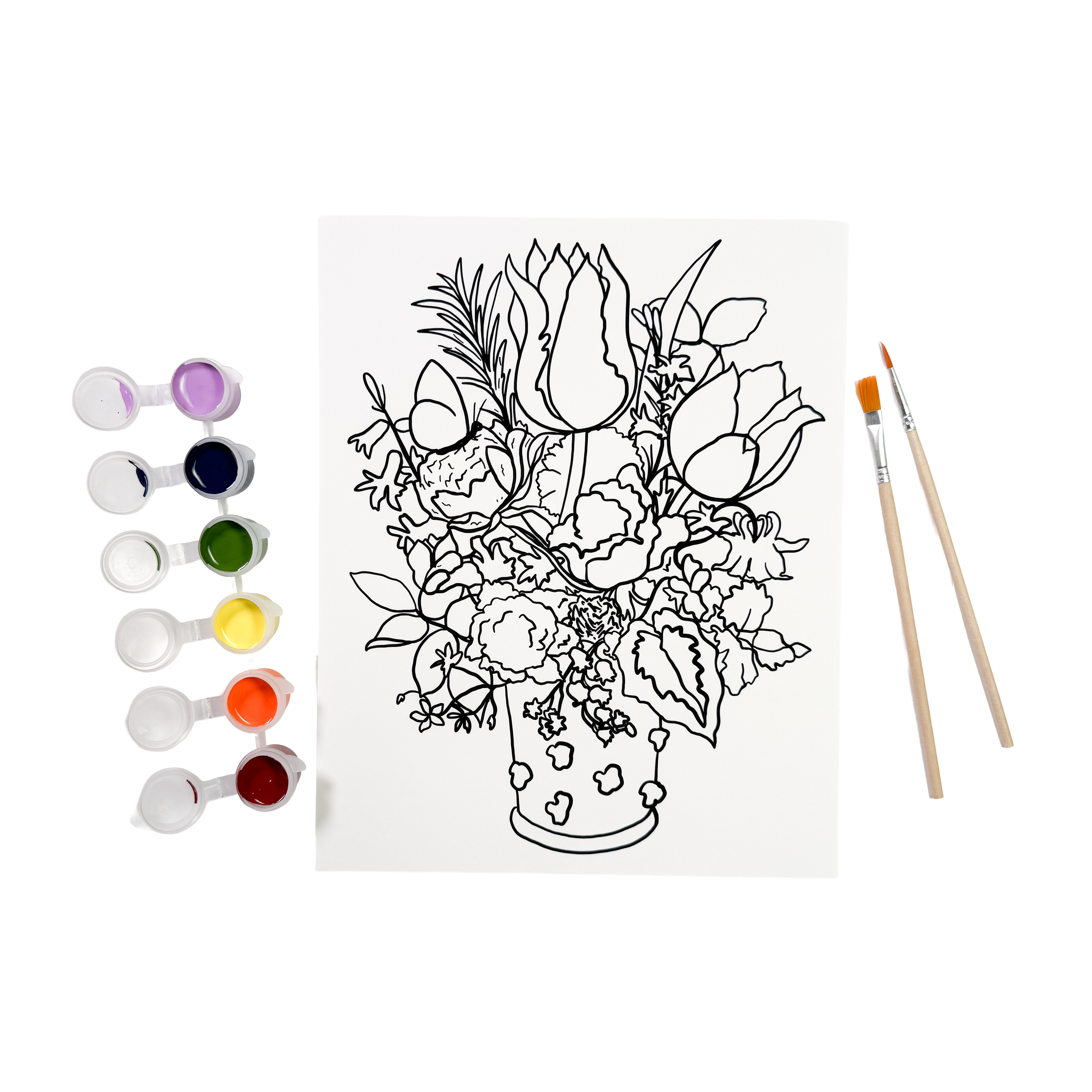 Dutch Floral III Art Kit