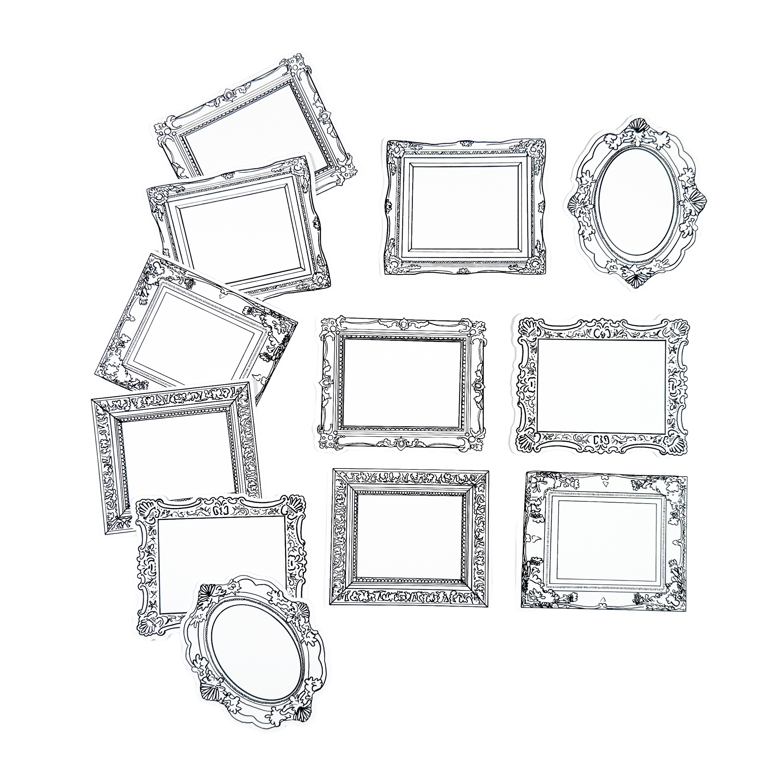 Ornate Frames Coloring Sticker Set.png