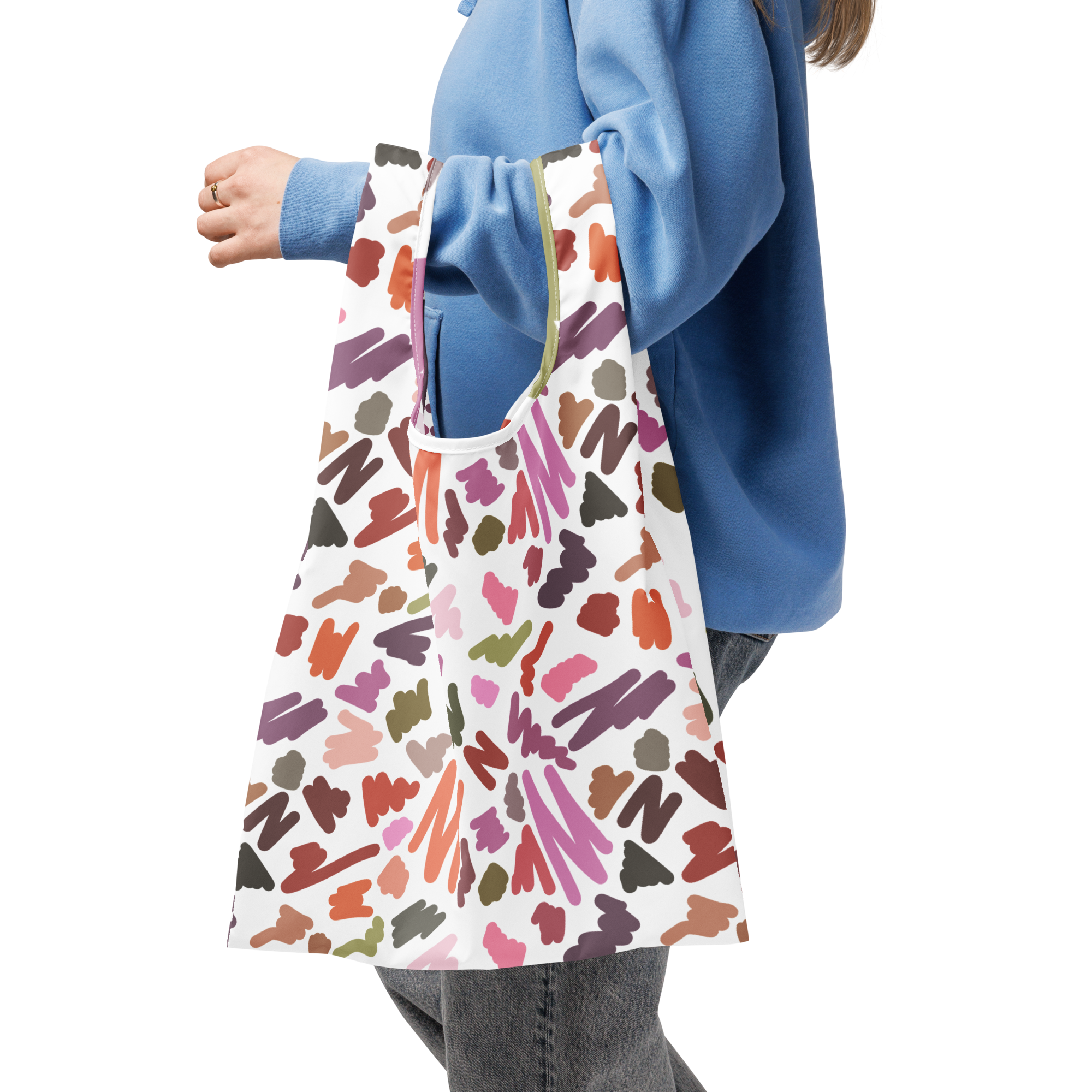 Palm Springs III Scribbles Tote