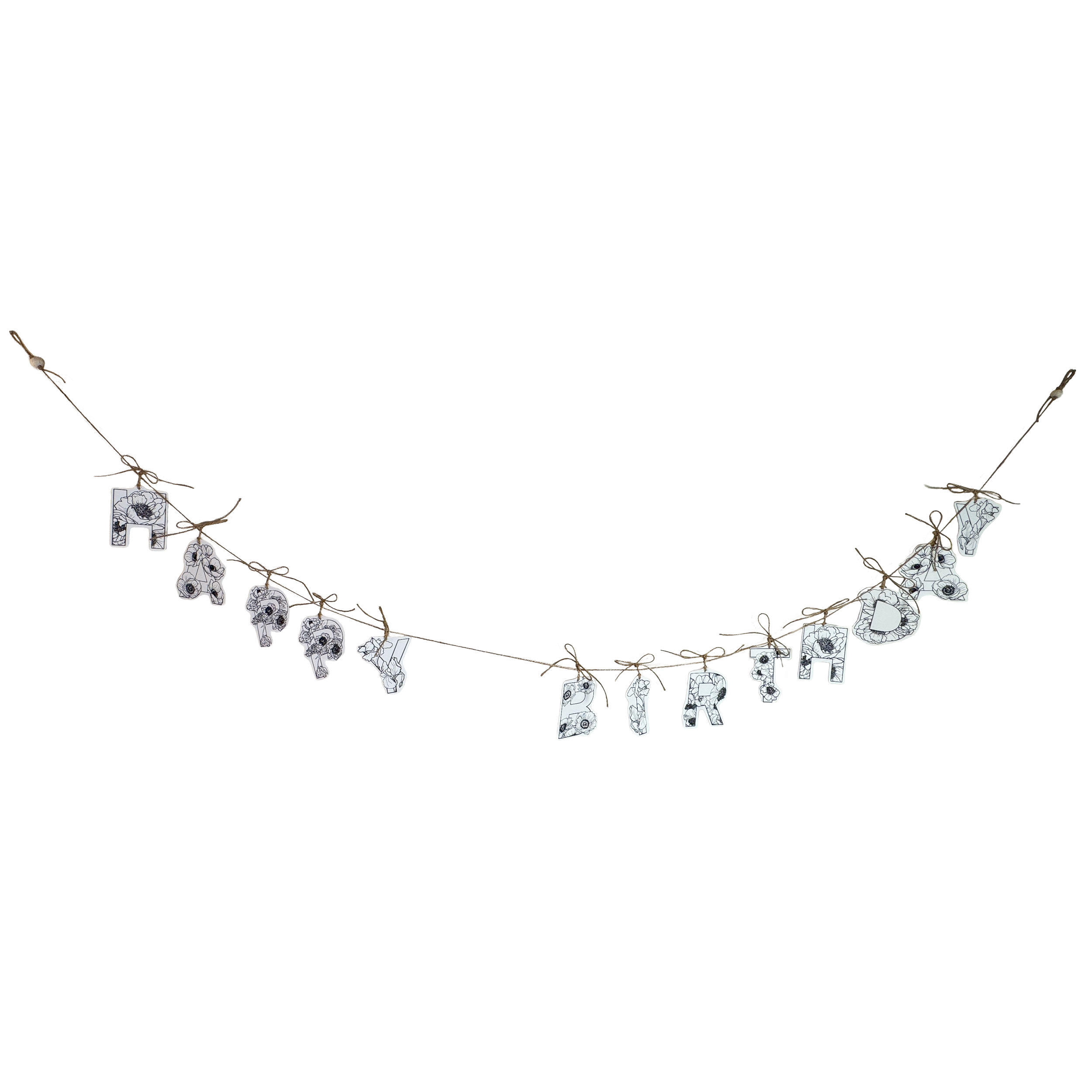 Happy Birthday BLOOMING ALPHABET Garland [hanging].png