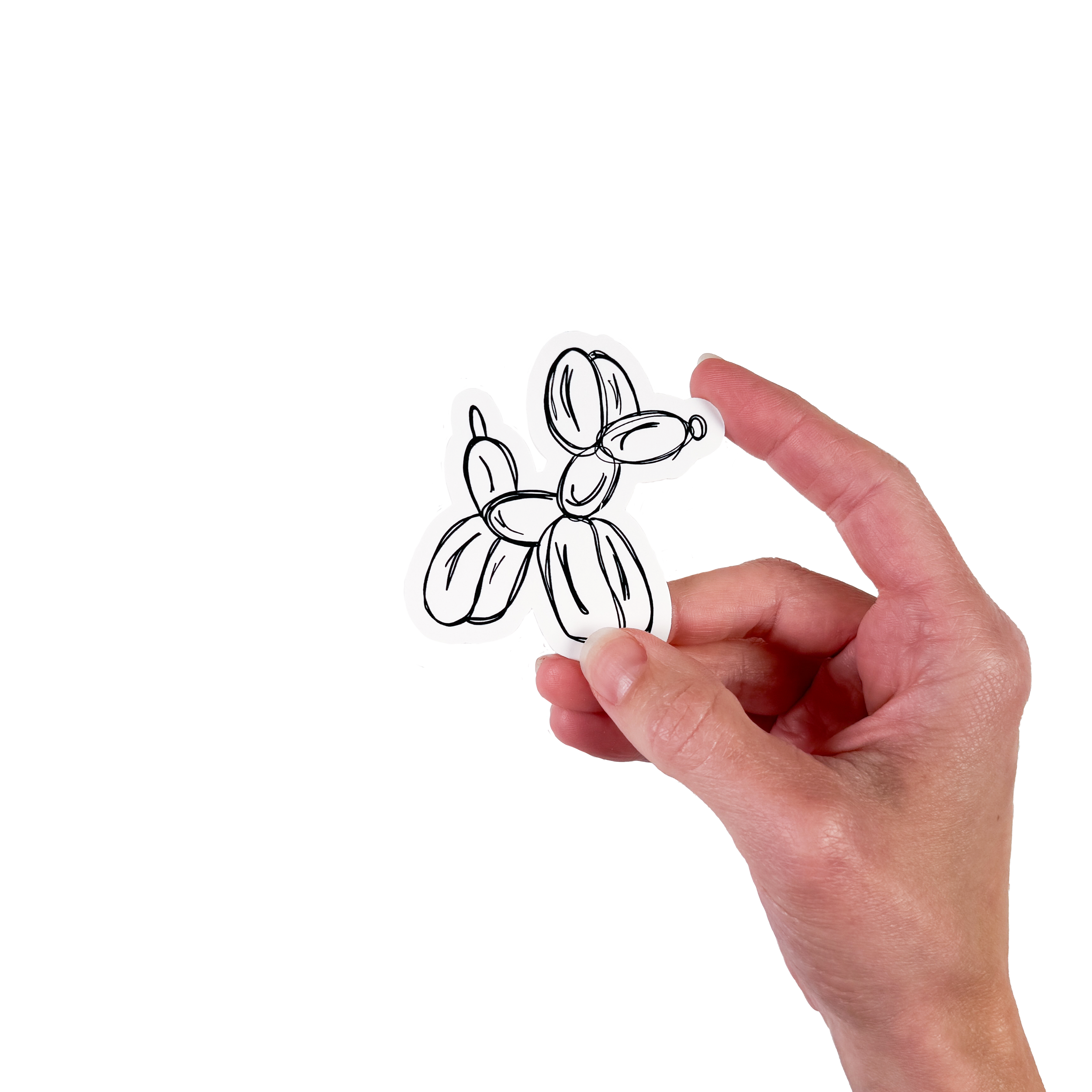 Balloon Dog Coloring Stickers Set [w:hand].png