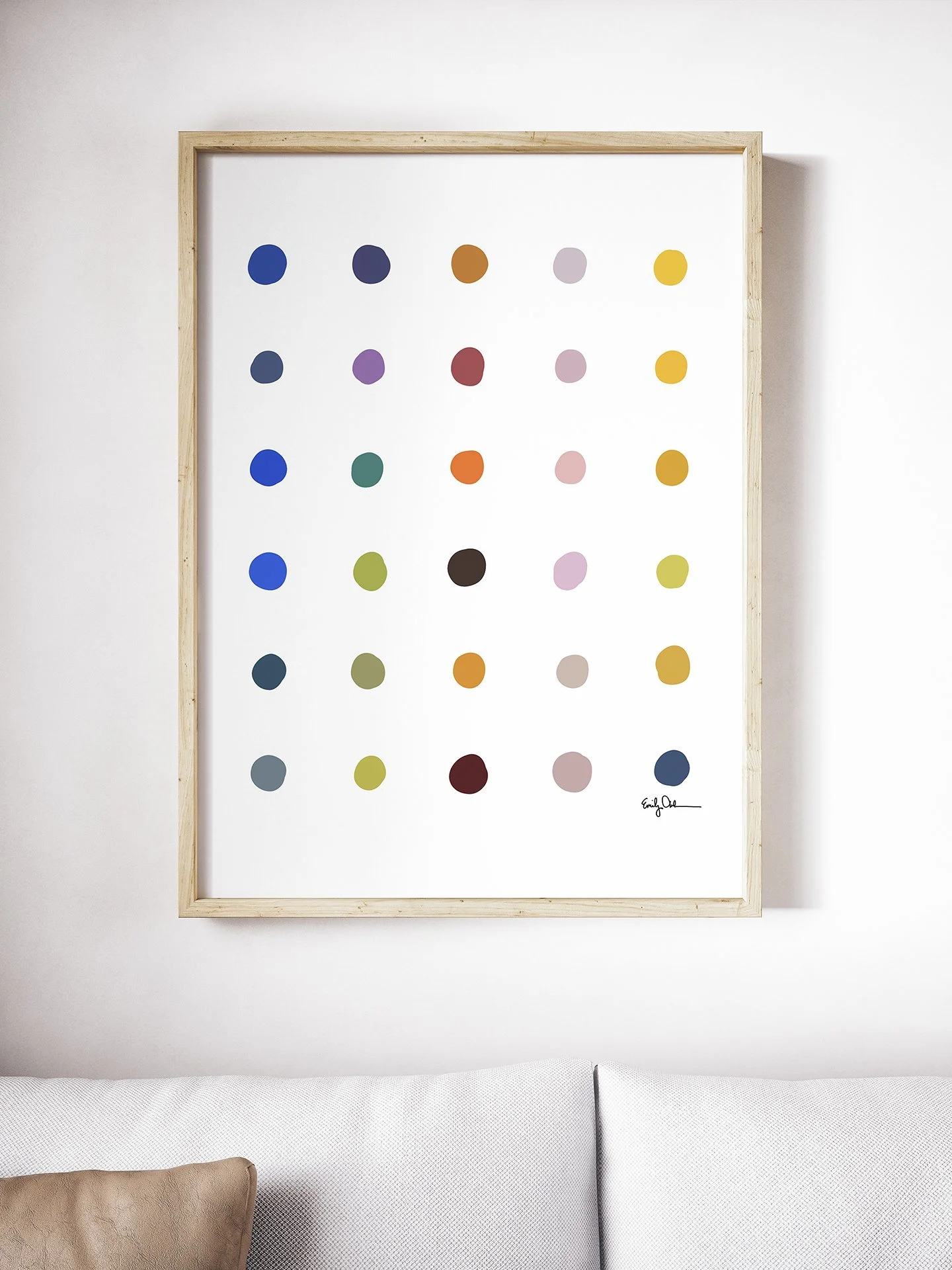 Joan Mitchell Dot Palette