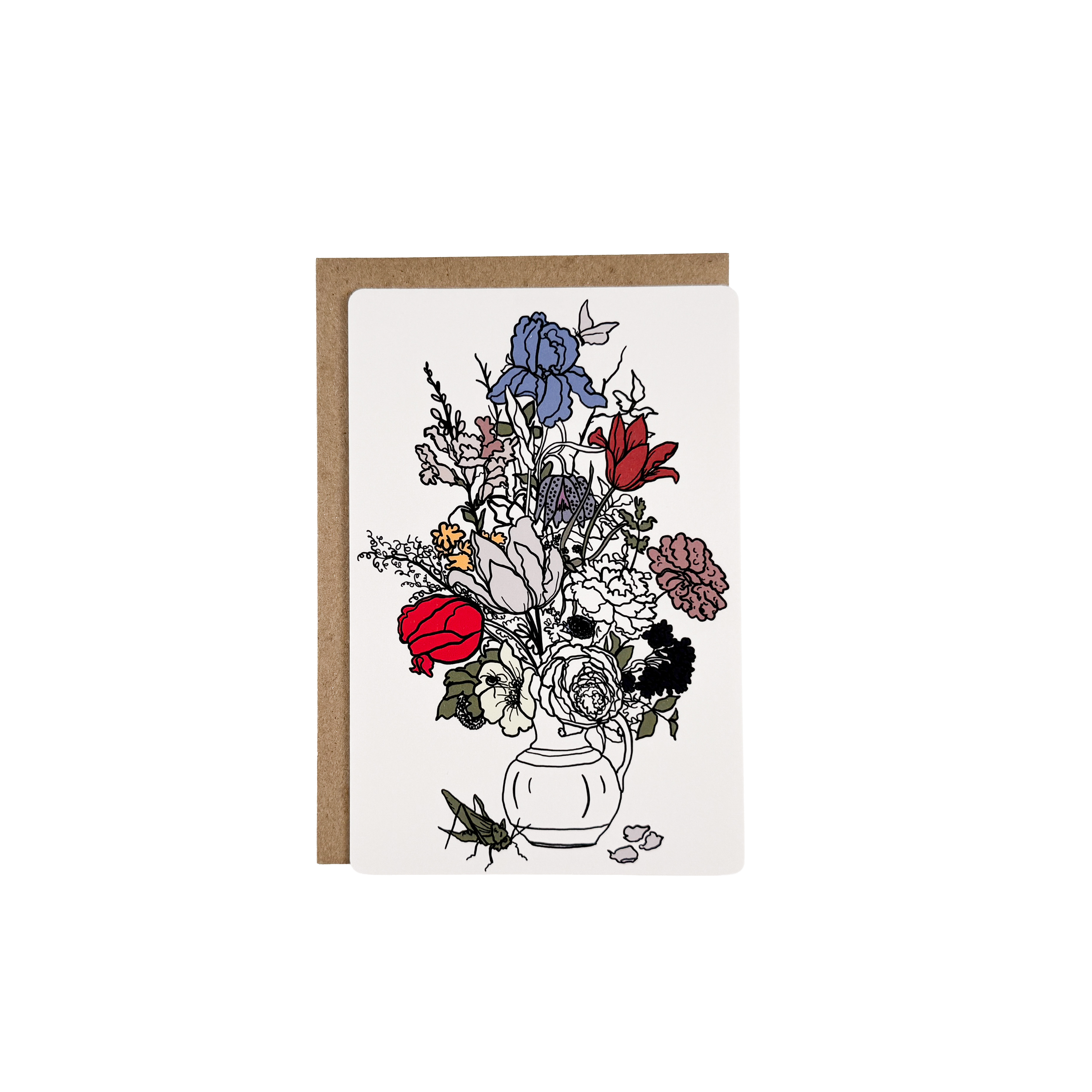 Dutch Floral XIII Notecard